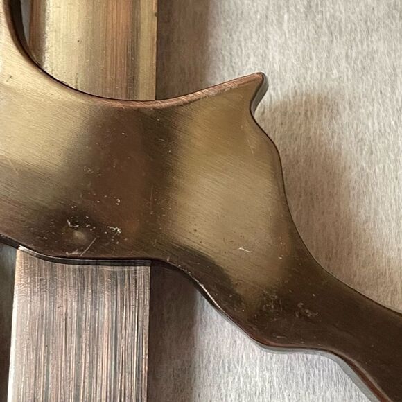 Bronze Wreath Holder for Doors with Reindeer Decoration - Picture 7 of 9